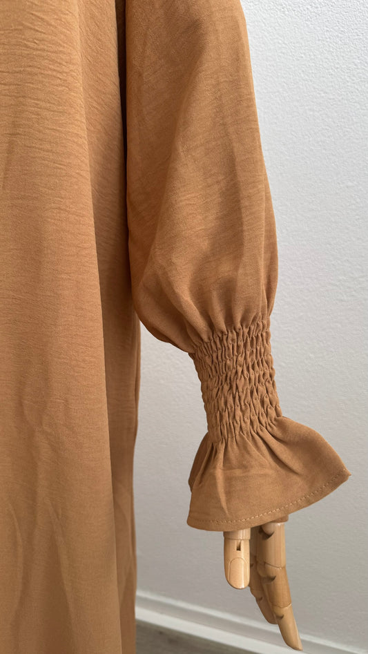 Abaya Jazz - Coffee with milk - Gamila Muslimah