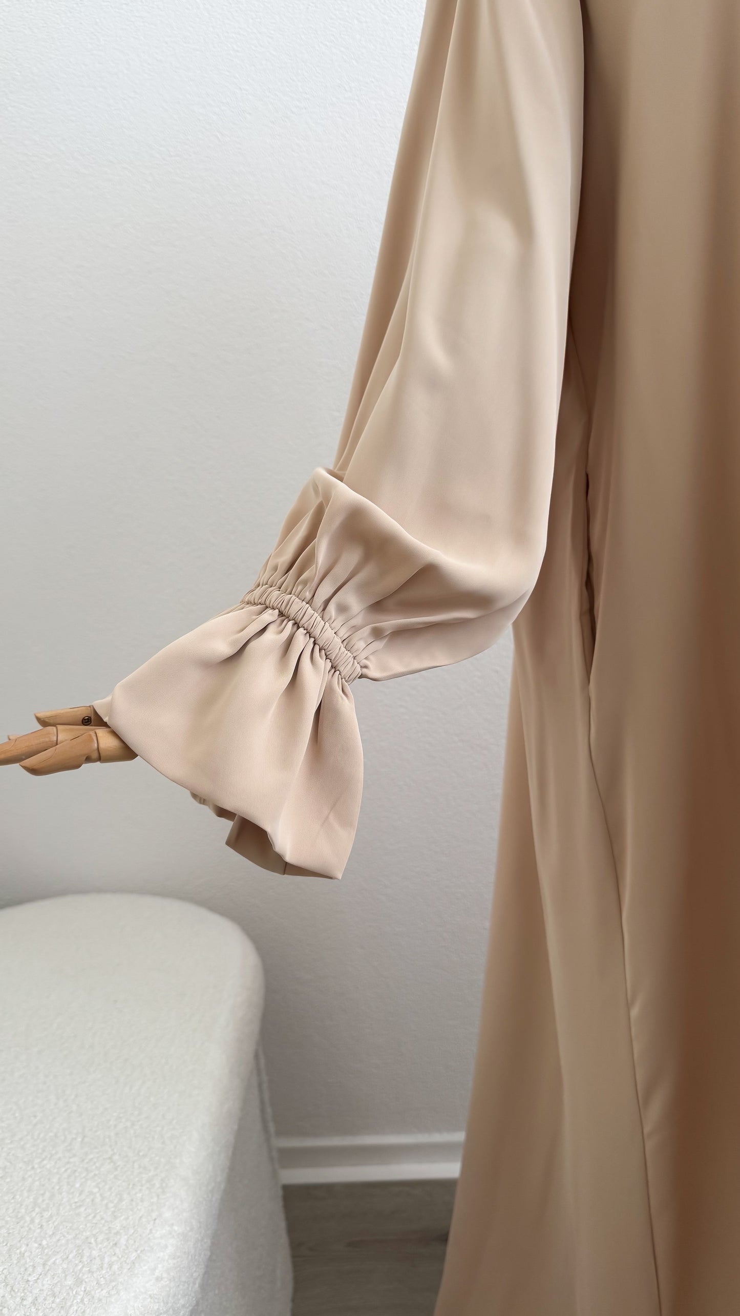 Abaya Maram - Beige - Gamila Muslimah
