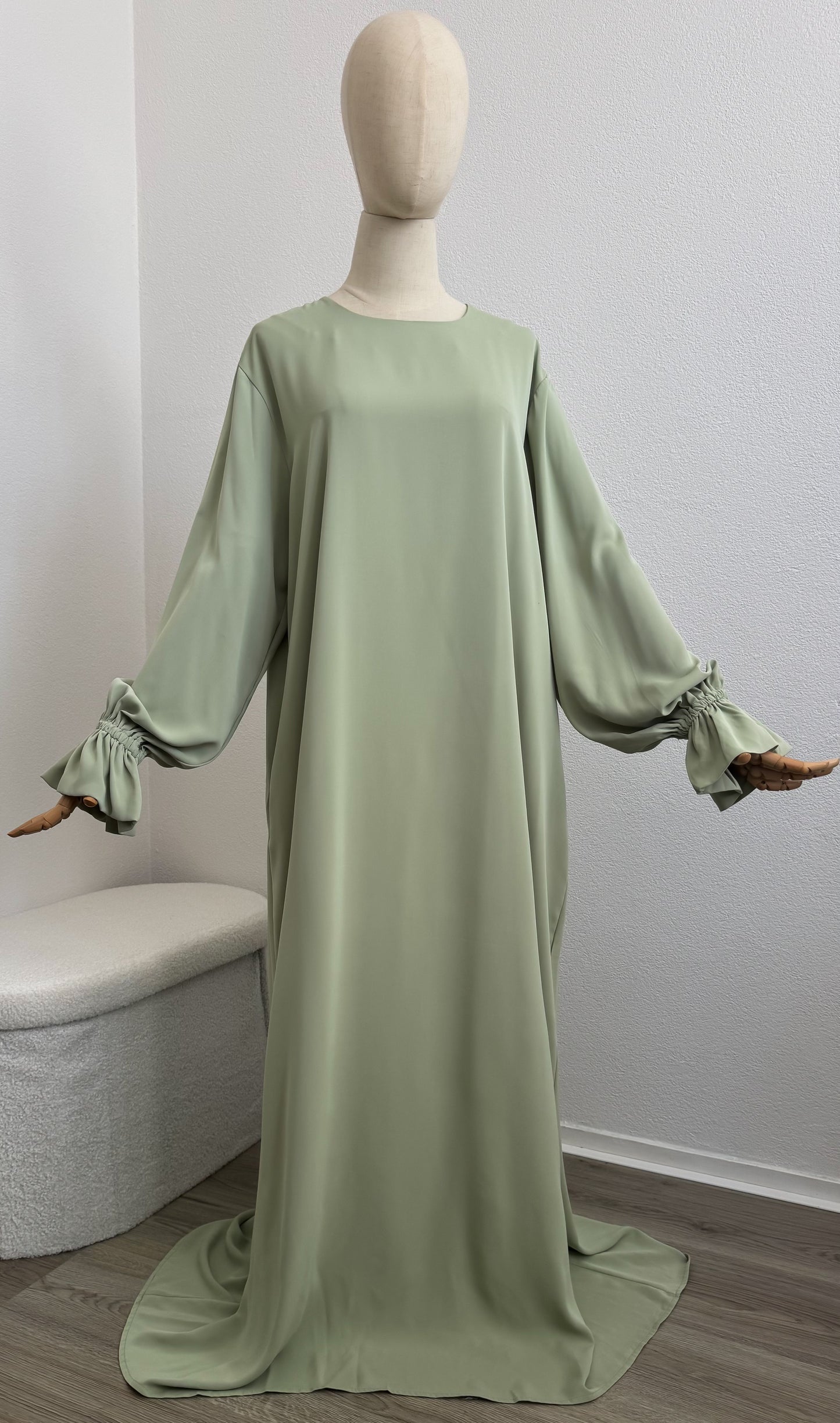 Abaya Maram - Pistachio - Gamila Muslimah