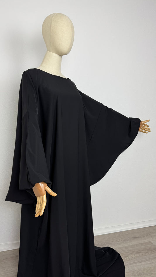 Abaya Min - Black - Gamila Muslimah