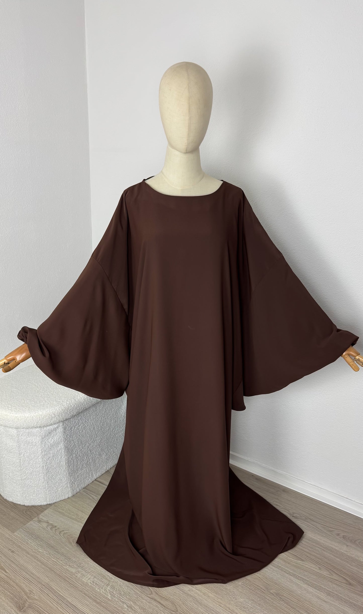 Abaya Min - Chocolate - Gamila Muslimah