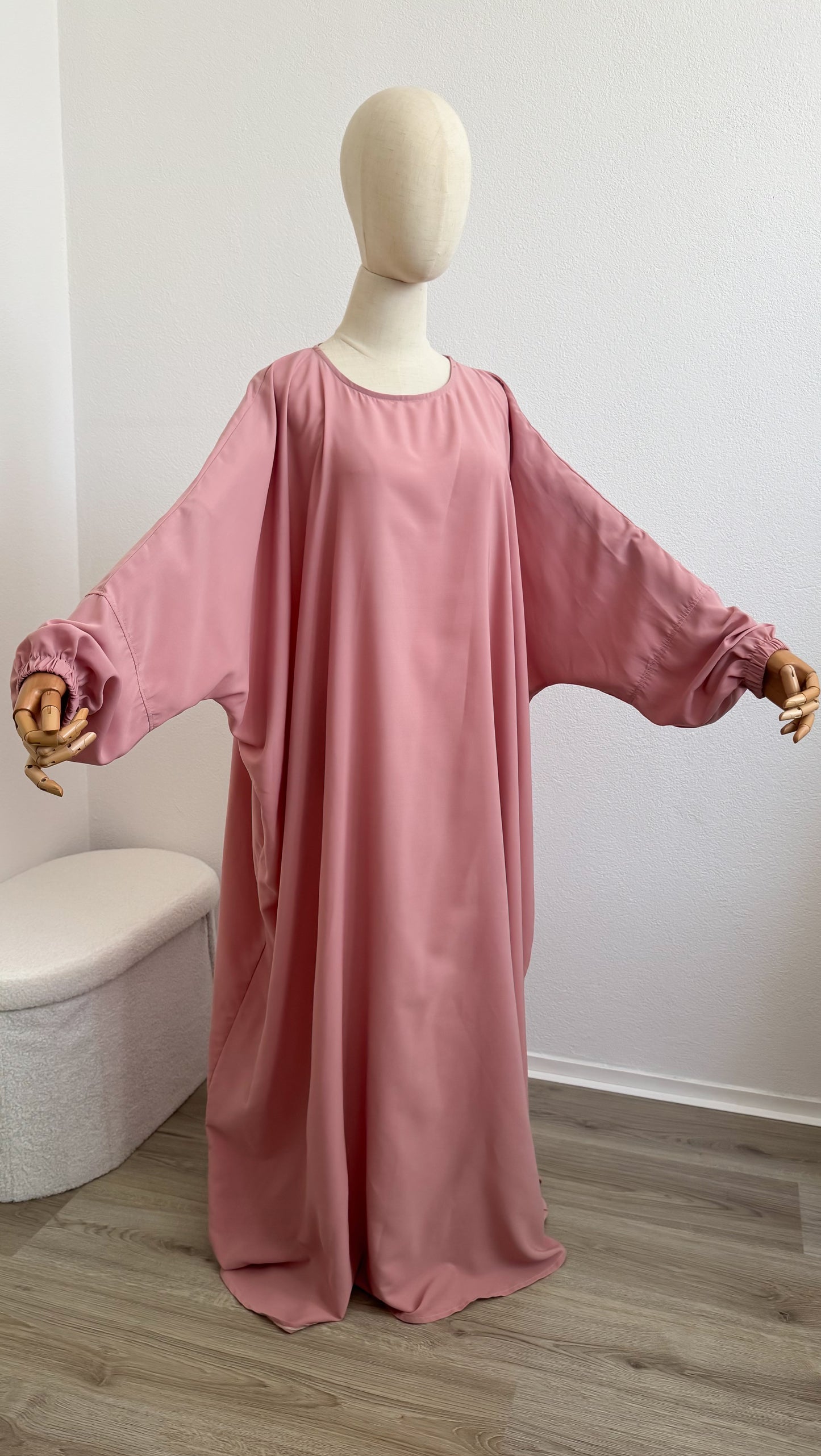 Abaya Papillon - Pink - Gamila Muslimah