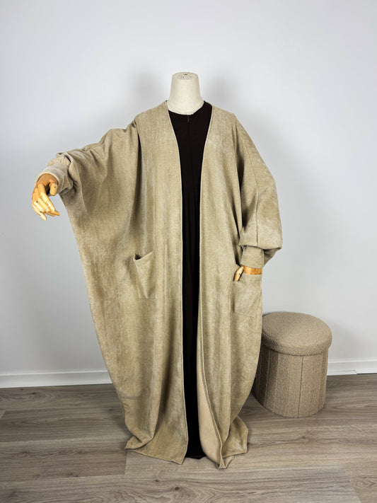 Cardigan Gamila - Beige - Gamila Muslimah