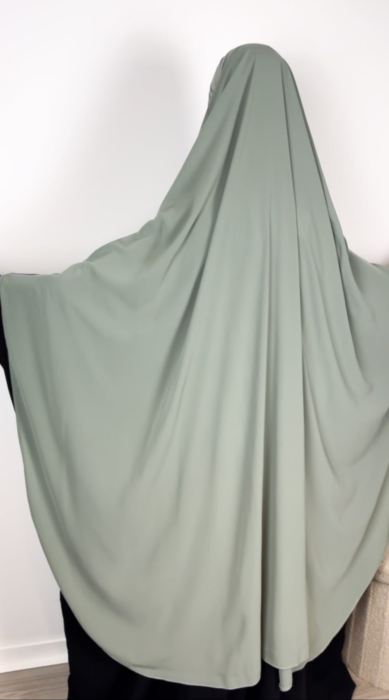 Extra Large Khimar - Mint - Gamila Muslimah
