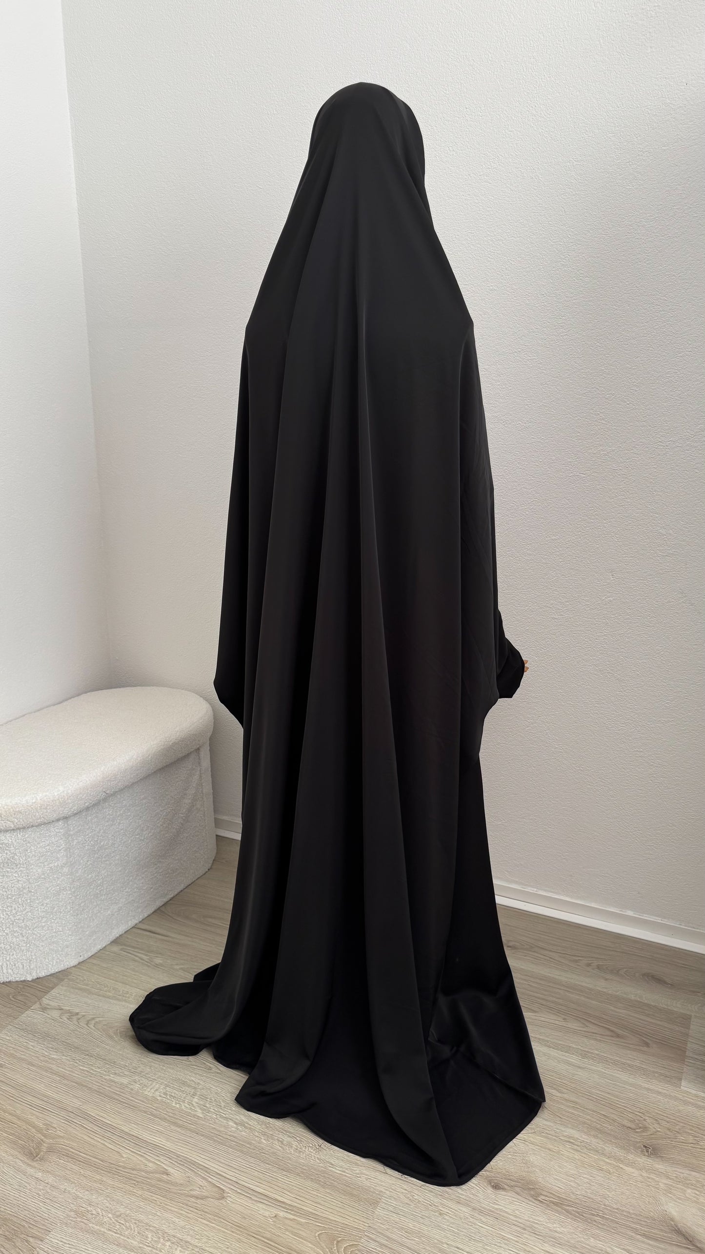 Jilbab Basma - Medina Silk - Black