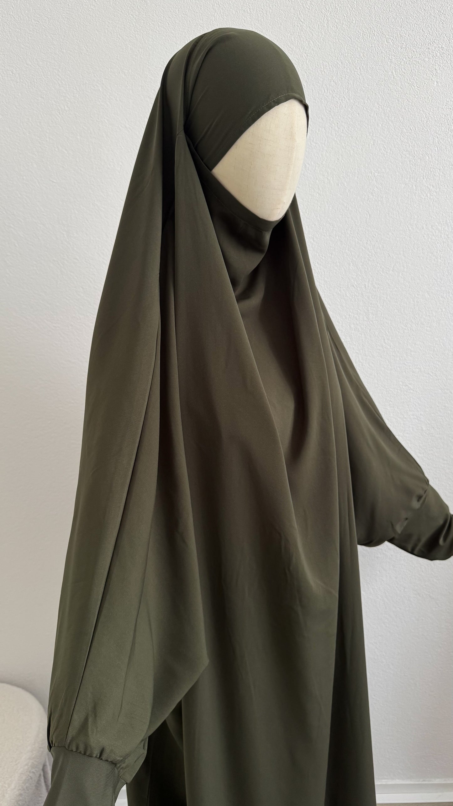 Jilbab Wassila - Khaki - Gamila Muslimah
