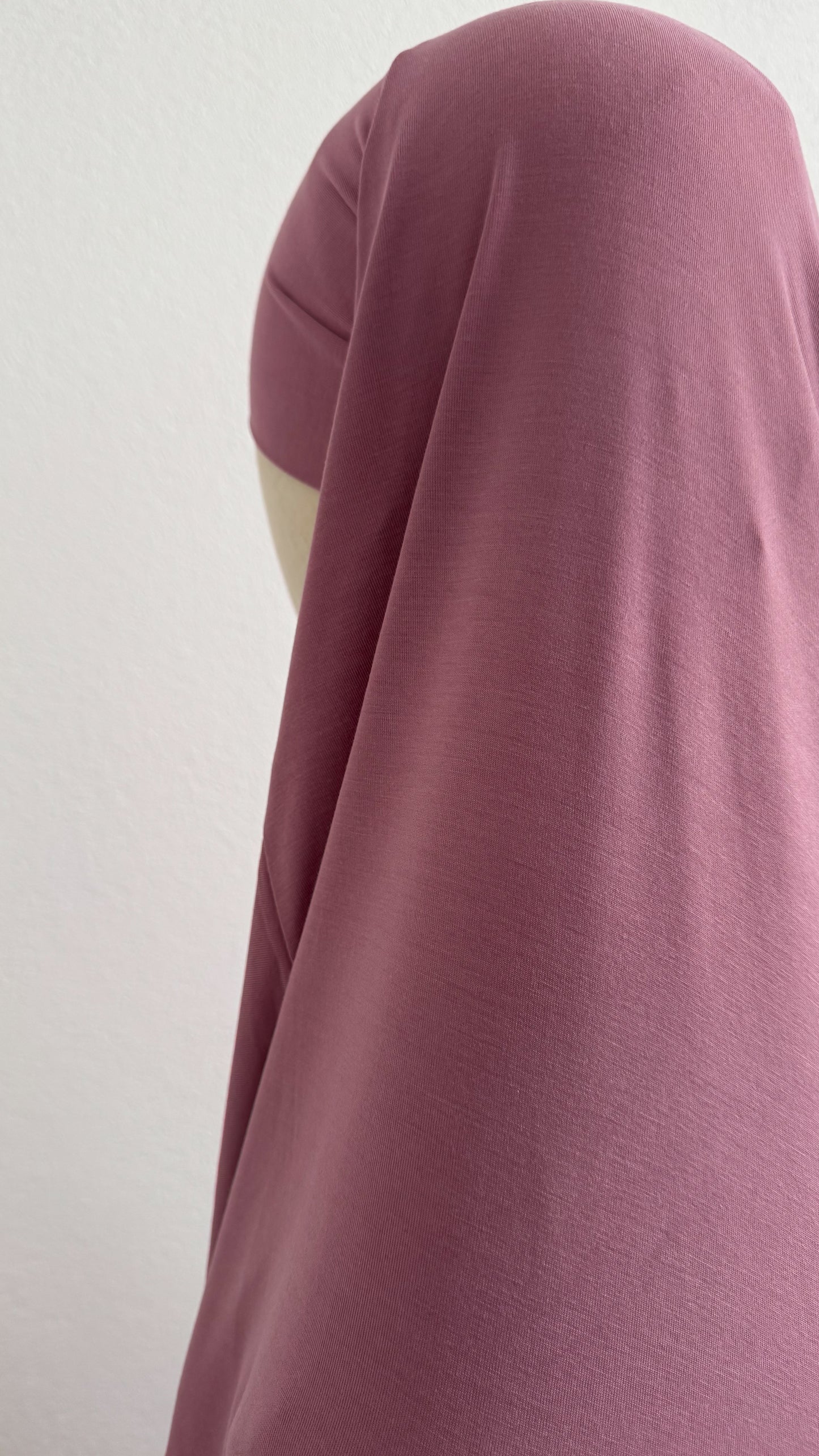 Khimar Jersey Bamboo - Rose Pink - Gamila Muslimah