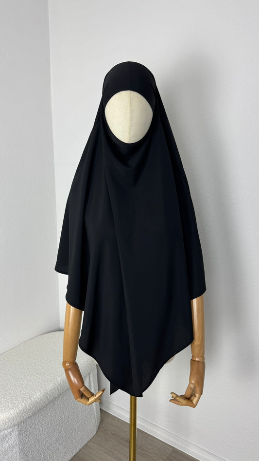 Khimar Mayssa - Black - Gamila Muslimah