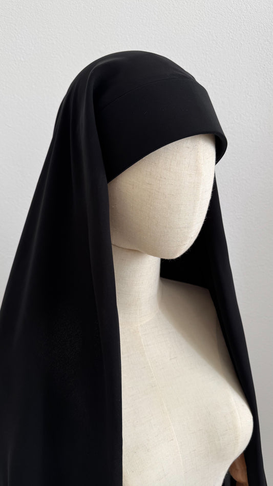 Safiyya Cape Black - Gamila Muslimah
