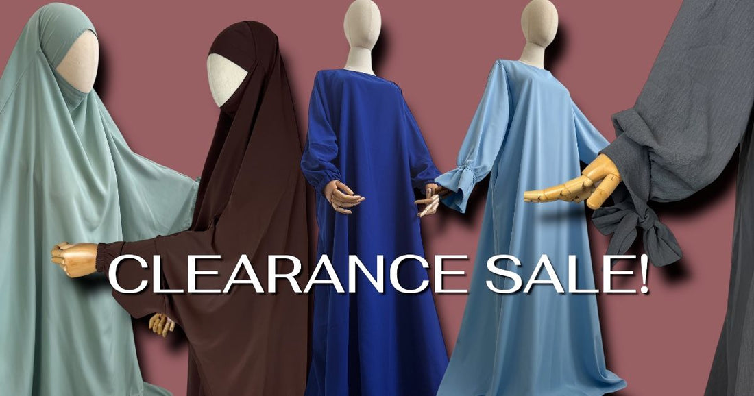 CLEARANCE SALE NOW - Muslim Women Clothing in EXTREMELY LOW PRICES!