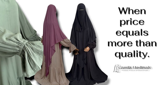 NATURAL FABRICS IN MODEST CLOTHING ARE WORTH HIGH PRICE. 