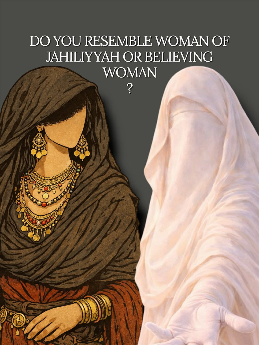 MAKE SURE YOU DON'T RESEMBLE A WOMAN OF JAHILIYYAH!