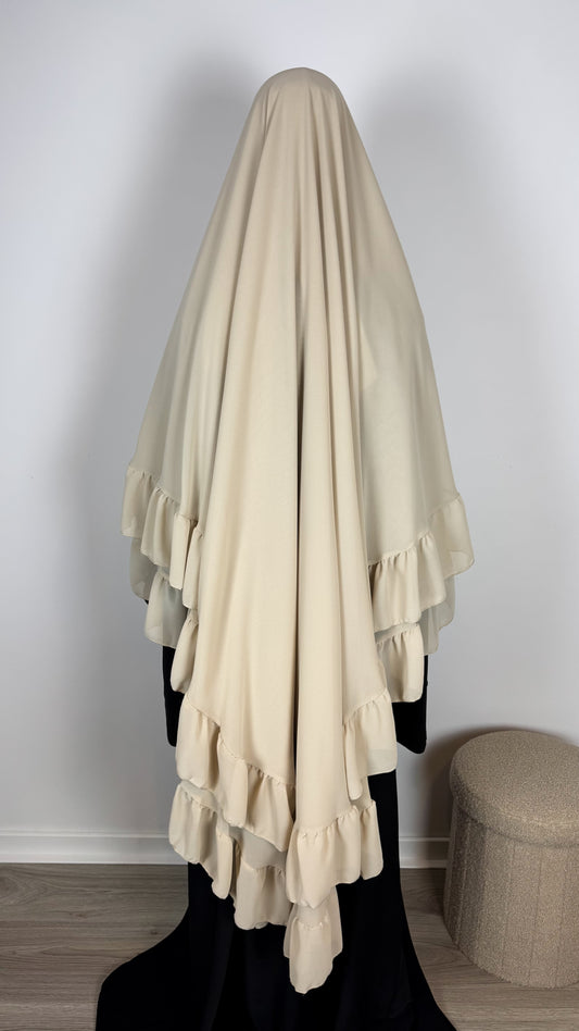 Khimar Mousline - Beige