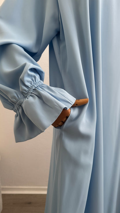 Abaya Maram - Baby Blue - Gamila Muslimah