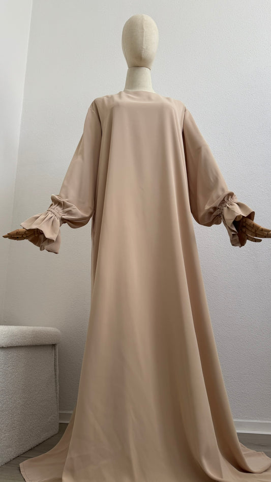 Abaya Maram - Beige - Gamila Muslimah