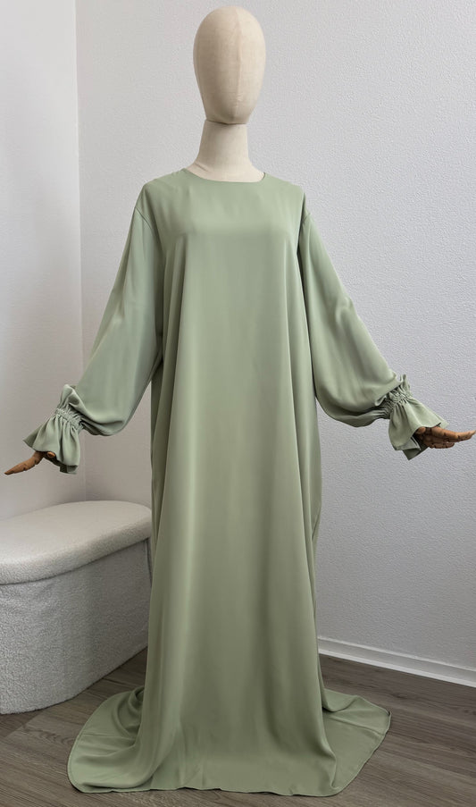 Abaya Maram - Pistachio - Gamila Muslimah
