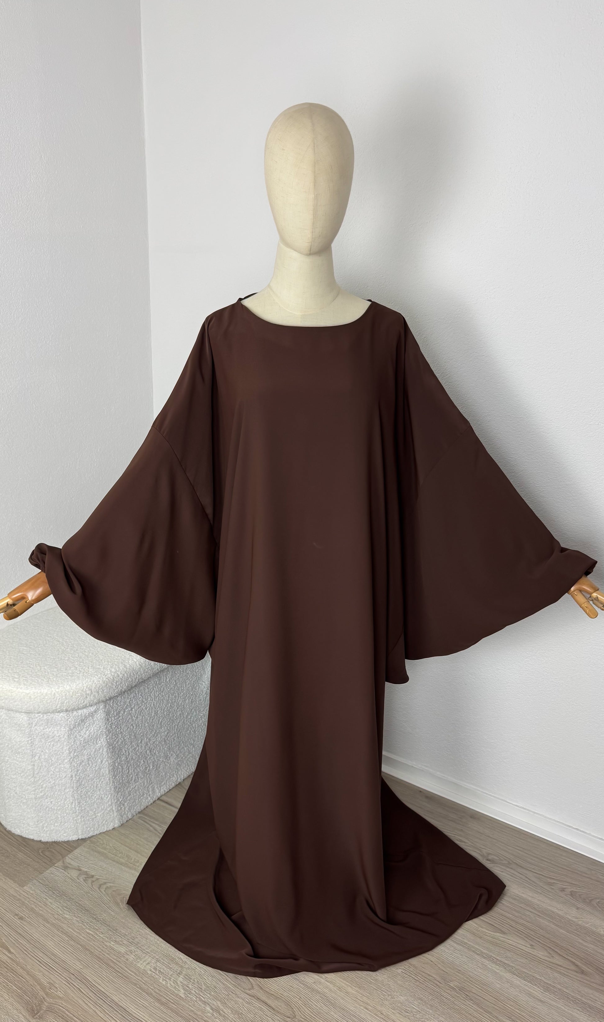 Abaya Min - Chocolate - Gamila Muslimah
