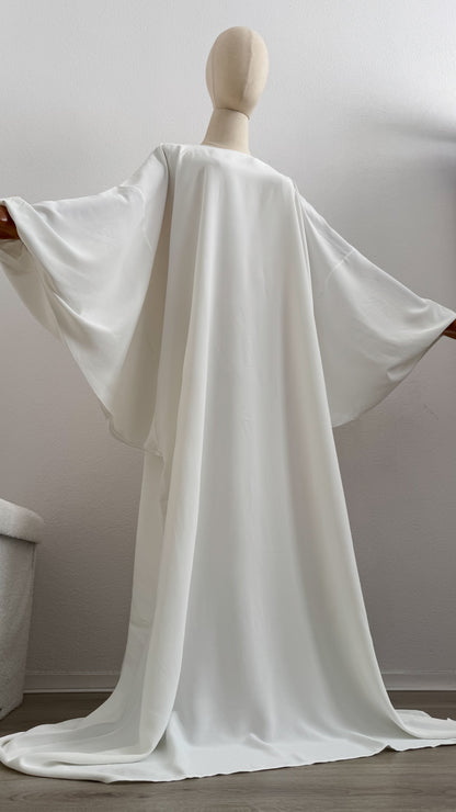 Abaya Min - Off white - Gamila Muslimah