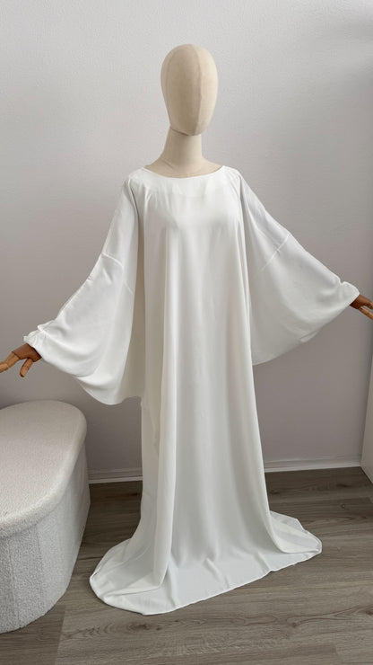 Abaya Min - Off white - Gamila Muslimah