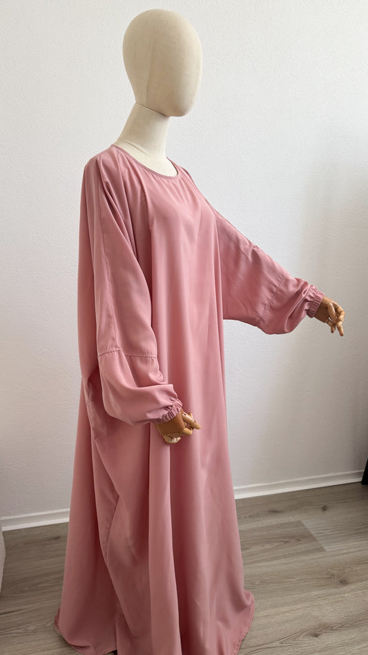 Abaya Papillon - Pink - Gamila Muslimah