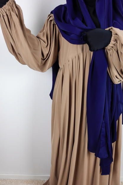 Abaya Russia WoolPeach - Taupe - Gamila Muslimah
