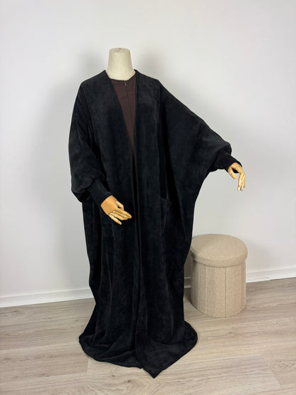 Cardigan Gamila - Black - Gamila Muslimah