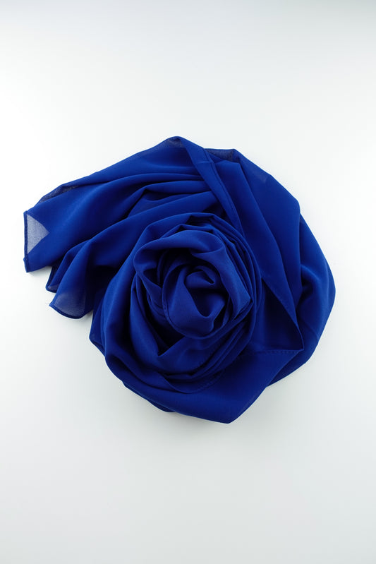 Chiffon Headscarf - Royal Blue - Gamila Muslimah