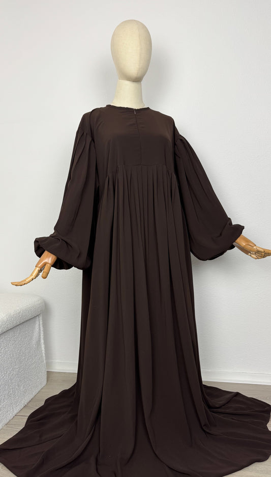 Abaya Russia WoolPeach - Chocolate