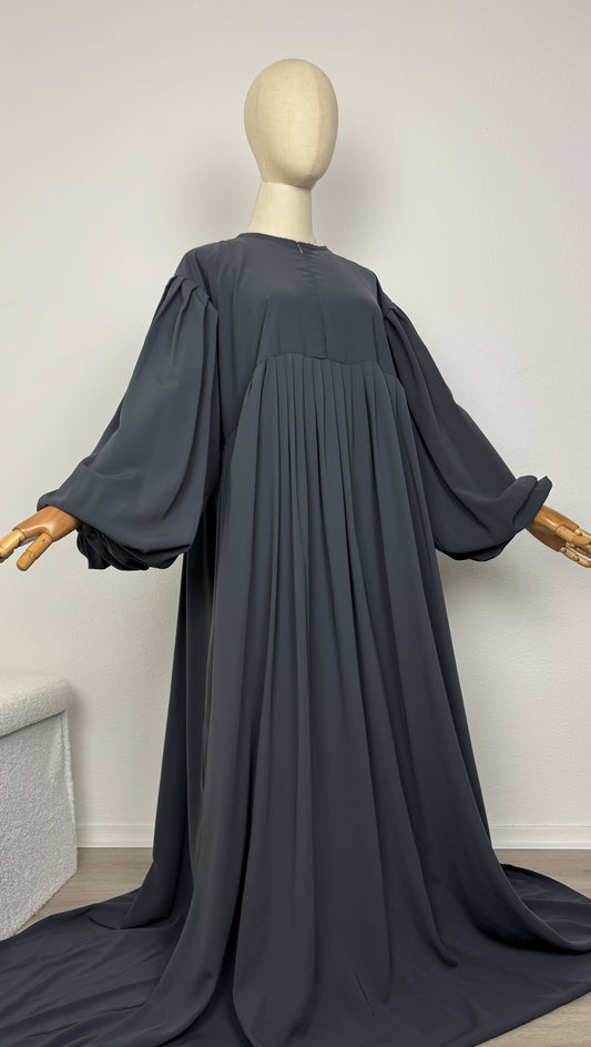 Abaya Russia WoolPeach - Anthracite Grey