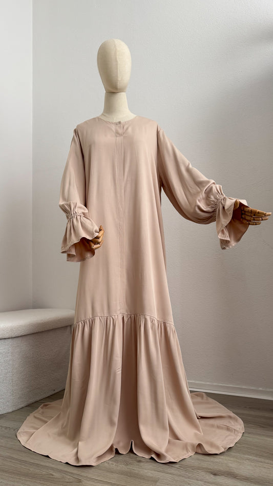 Abaya Maryam Viscose - Beige