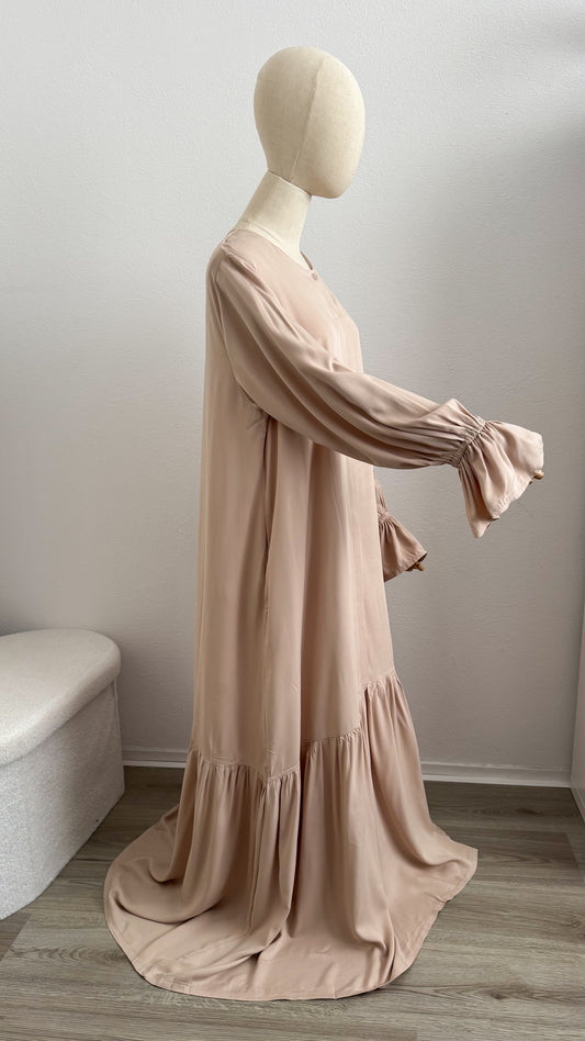 Abaya Maryam Viscose - Beige