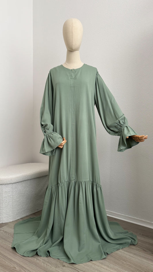 Abaya Maryam Viscose - Mint