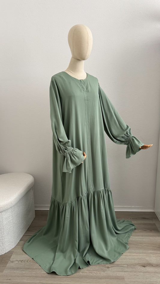 Abaya Maryam Viscose - Mint