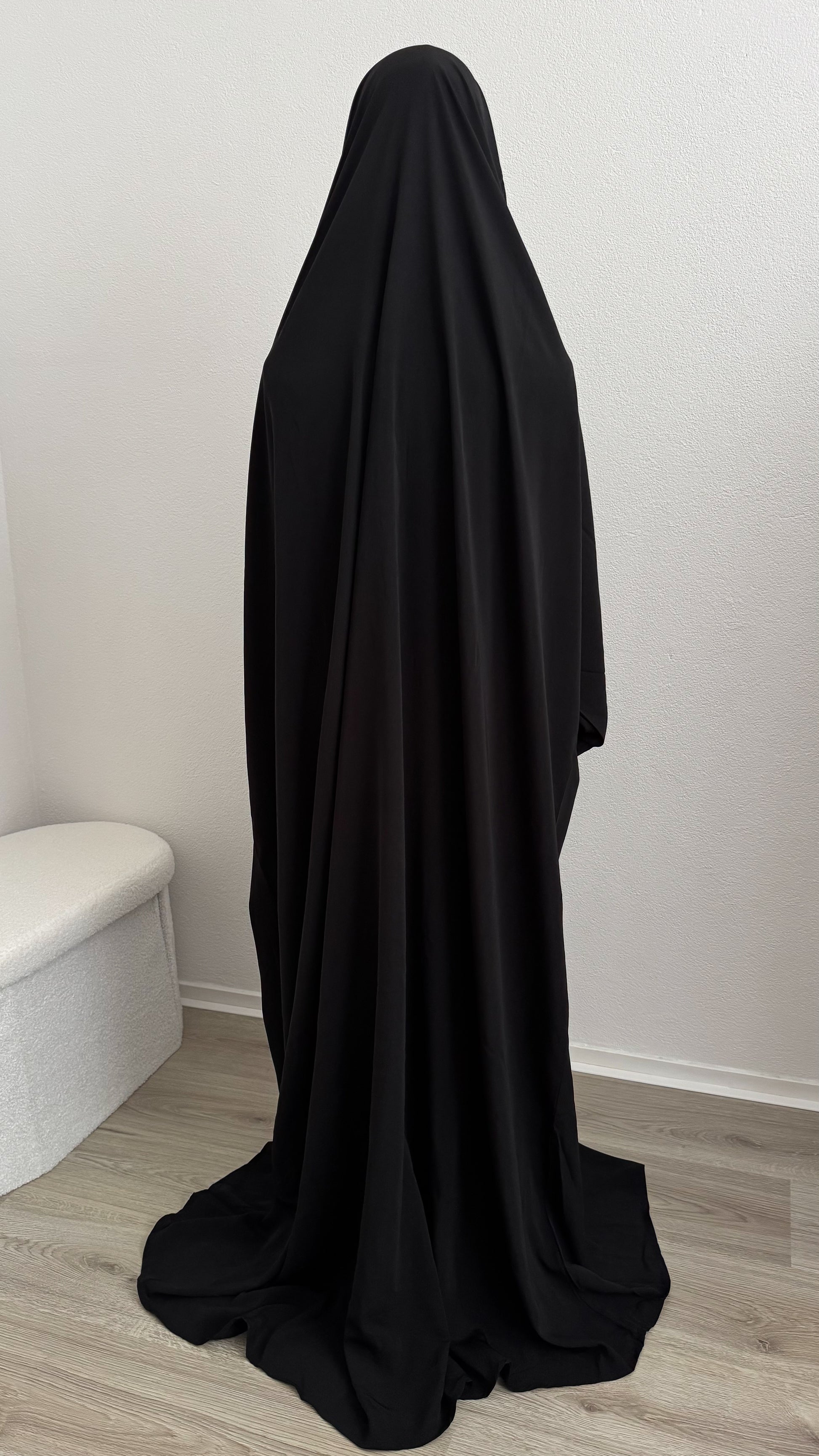 Jilbab Wassila Black - Gamila Muslimah