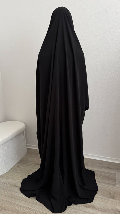 Jilbab Wassila Black - Gamila Muslimah