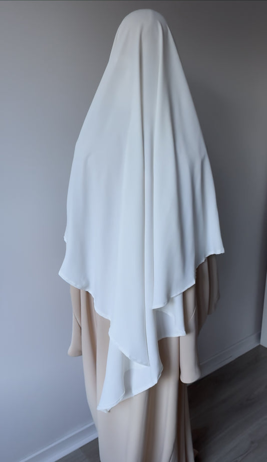 Khimar Mayssa - Off White - Gamila Muslimah