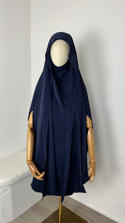 Khimar Saudia - Night Blue - Gamila Muslimah