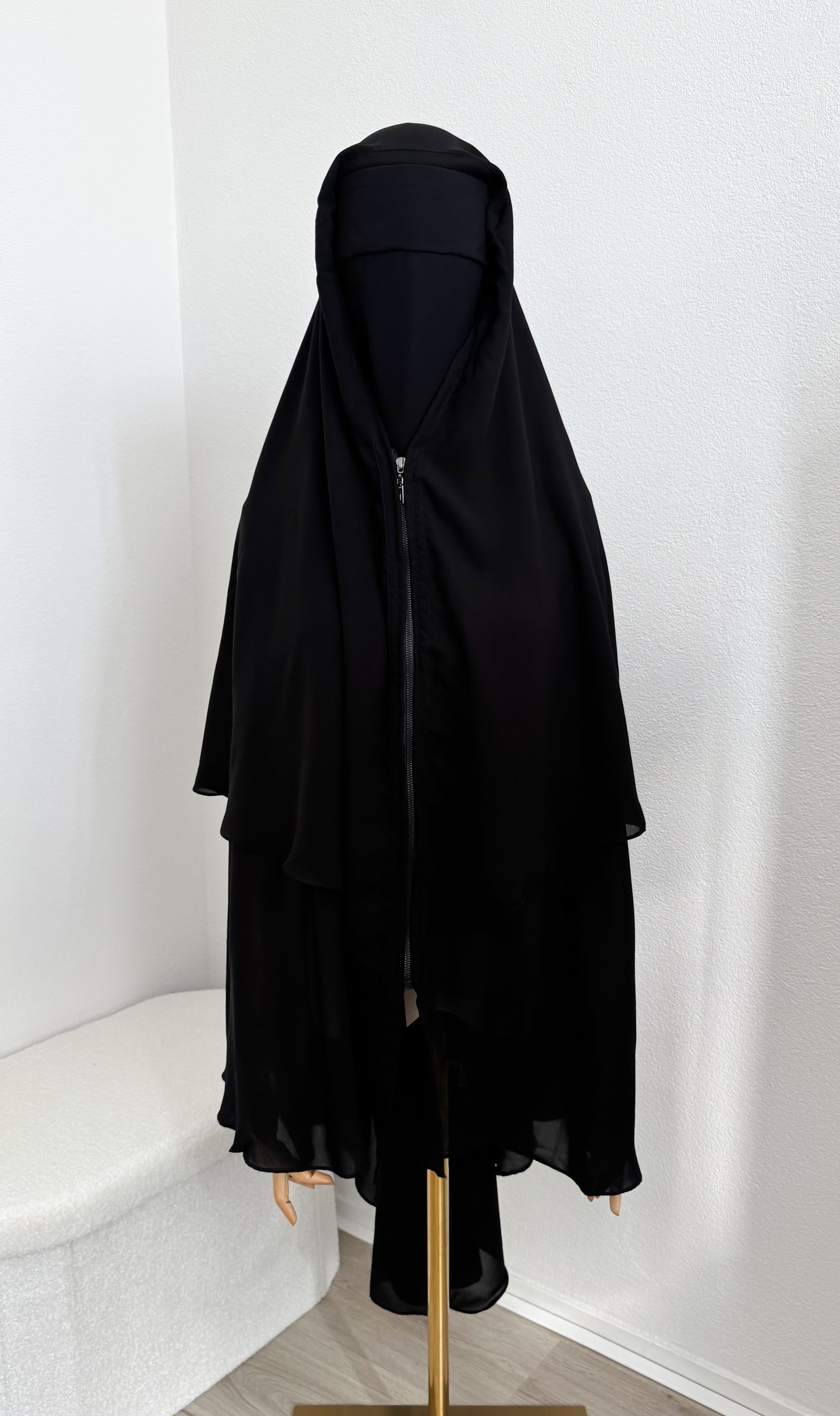 Maxi Zaynab Niqab with zipper - Gamila Muslimah