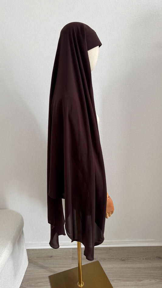 Safiyya Cape Chocolate - Gamila Muslimah