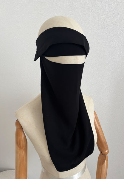 Simple Niqab Nafaq (Flap & Tunnel) - Gamila Muslimah