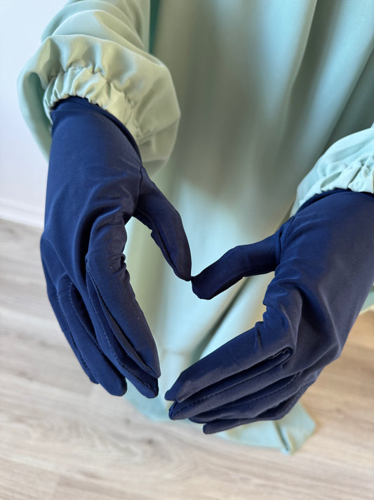 Touchscreen Gloves - Night Blue - Gamila Muslimah