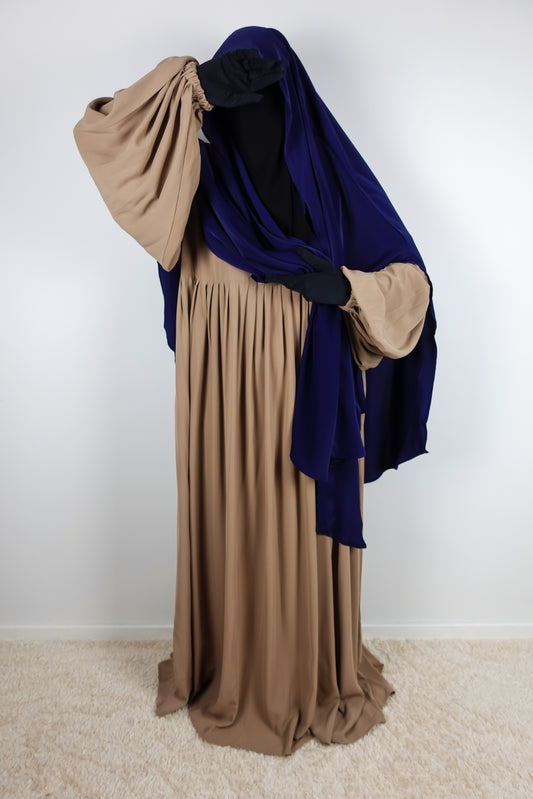 Abaya Russia WoolPeach - Taupe